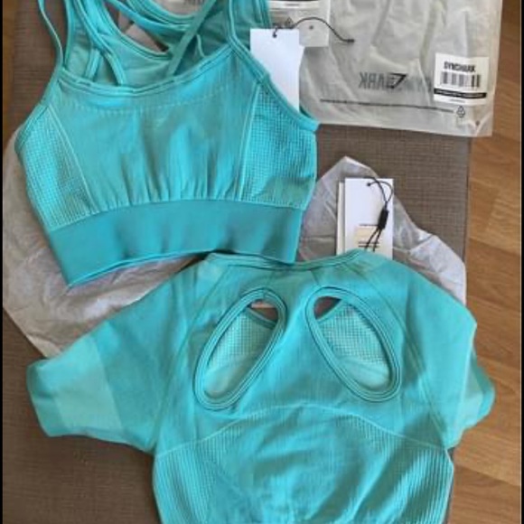 GYMSHARK ULTRA SEAMLESS Crop Top - Picture 1 of 2